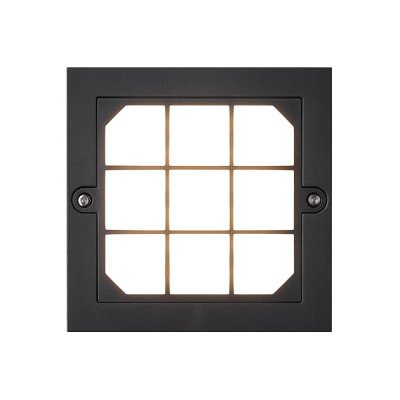 Настенный светильник Escada 30001W/01 LED*6W IP65 Black 30001LED