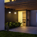 Настенный светильник Escada 30002W/01 LED*30W IP65 White 30002LED