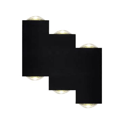 Настенный светильник Escada 30005W/01 LED*6W IP54 Black 30005LED