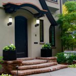 Настенный светильник Escada 30005W/01 E27*40W IP44 Black 30005