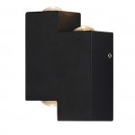 Настенный светильник Escada 30005W/02 LED*4W IP54 Black 30005LED