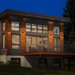 Настенный светильник Escada 30007W/01 GU10*5W IP54 Black 30007