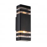 Настенный светильник Escada 30013W/02 E27*60W IP65 Black