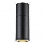 Настенный светильник Escada 30015W/02 GU10*35W IP44 Black