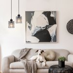 Подвесной светильник Escada 466/1S E27*60W Smoky VELA