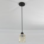 Подвесной светильник Escada 466/1S E27*60W Smoky VELA