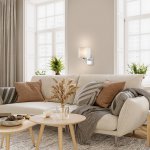 Настенный светильник Escada 550/1А E27*60W Chrome/White
