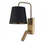 Настенный светильник Escada 589/1A E14*40W Brass COMFY