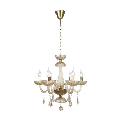 Подвесной светильник Escada 590/6PL E14*40W Gold