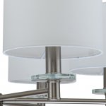 Подвесной светильник Escada 641/6PL E14*60W Satin nickel NOVELLA