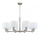 Подвесной светильник Escada 641/8PL E14*60W Satin nickel NOVELLA