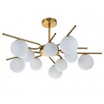 Светильник на штанге Escada 642/10P G9*40W Brass SPHERE