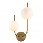 Настенный светильник Escada 642/2A G9*40W Brass SPHERE