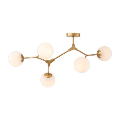 Потолочный светильник Escada 642/5PL E27*60W Champagne gold