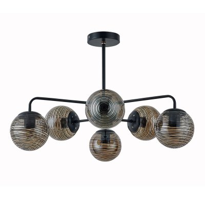 Светильник на штанге Escada 646/6P E27*60W Black TWILIGHT Светильник на штанге Escada 646/6P E27*60W Black TWILIGHT