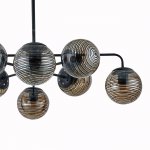 Светильник на штанге Escada 646/8P E27*60W Black TWILIGHT