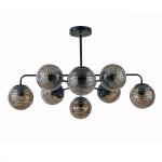 Светильник на штанге Escada 646/8P E27*60W Black TWILIGHT