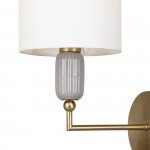 Настенный светильник Escada 650/1A E14*40W Brass