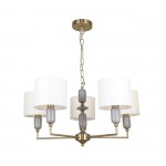 Подвесной светильник Escada 650/5P E14*40W Brass