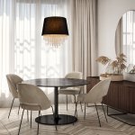 Подвесной светильник Escada 652/5S E27*60W Black CHARM