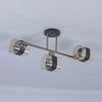 Потолочный светильник Escada 654/3PL E27*60W Gold/Black PLATEAU