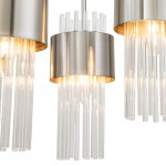 Подвесной светильник Escada 656/6PL E14*40W Satin nickel GARDA