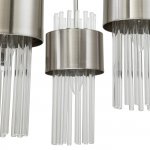 Подвесной светильник Escada 656/6PL E14*40W Satin nickel GARDA