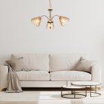 Подвесной светильник Escada 658/3PL E27*40W Gold FREESIA