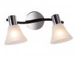 Настенный светильник Escada 661/2A E14*60W Chrome/Black HORN