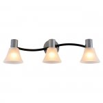 Настенный светильник Escada 661/3P E14*60W Chrome/Black HORN