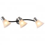 Настенный светильник Escada 661/3P E14*60W Chrome/Black HORN