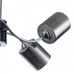 Светильник на штанге Escada 661/4PL E27*60W Black/Chrome SMOG