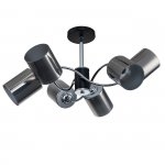 Светильник на штанге Escada 661/6PL E27*60W Black/Chrome SMOG