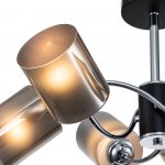 Светильник на штанге Escada 661/6PL E27*60W Black/Chrome SMOG