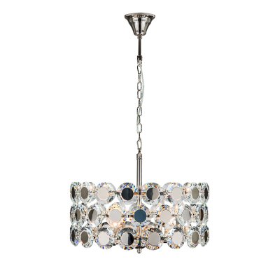 Подвесной светильник Escada 664/6S E14*40W Nickel IMAGE Подвесной светильник Escada 664/6S E14*40W Nickel IMAGE