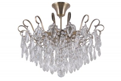 Потолочный светильник Escada 664/8P E14*40W Antique brass WISTERIA
