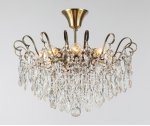 Потолочный светильник Escada 664/8P E14*40W Antique brass WISTERIA