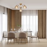 Потолочный светильник Escada 665/3P E27*40W Gold MALLOW