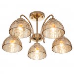 Потолочный светильник Escada 665/5P E27*40W Gold MALLOW