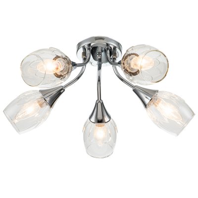 Потолочный светильник Escada 670/5P E14*40W Chrome TULIP