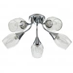 Потолочный светильник Escada 670/5P E14*40W Chrome TULIP