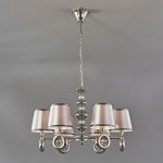 Подвесной светильник Escada 670/6S E14*40W Nickel LANCASHIRE