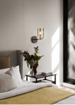 Настенный светильник Escada 671/1A E14*40W Black/Gold ELEGANT