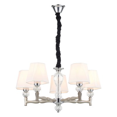 Подвесной светильник Escada 672/5S E27*60W Nickel ARCADIA