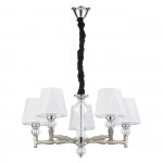 Подвесной светильник Escada 672/5S E27*60W Nickel ARCADIA