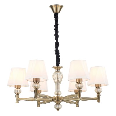 Подвесной светильник Escada 672/6S E27*60W Brass ARCADIA