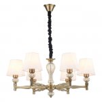 Подвесной светильник Escada 672/6S E27*60W Brass ARCADIA