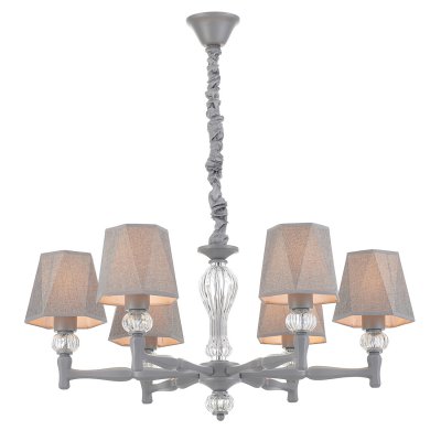 Подвесной светильник Escada 672/6S E27*60W Grey ARCADIA