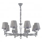 Подвесной светильник Escada 672/8S E27*60W Grey ARCADIA