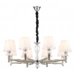 Подвесной светильник Escada 672/8S E27*60W Nickel ARCADIA